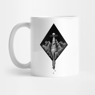 Aliens eat cows Mug